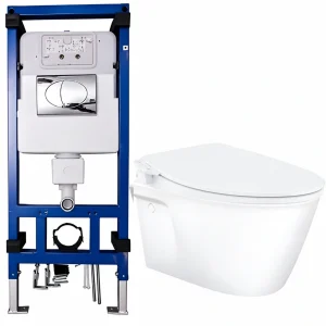 Bồn Cầu American Standard VF-3119B M4A839 WT-G3004A VPTL-3815 Treo Tường Nắp Cơ
