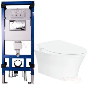 Bồn Cầu Treo Tường American Standard WP-2140 M4A839 G3004A M11785 Nắp Rửa Cơ