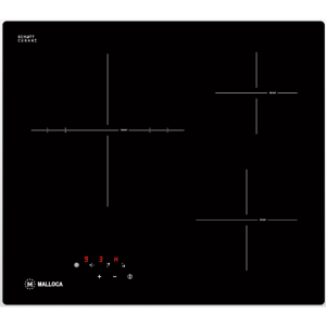 Bếp Điện Hồng Ngoại Malloca MR 593 Có 3 Vùng Nấu