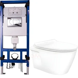 Bồn Cầu Treo Tường American Standard VF-3119B/WP-C119/G3004A/VPTL-3815 Két Âm