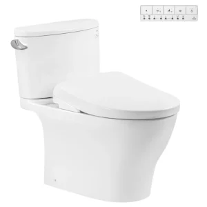 Bồn Cầu Điện Tử TOTO CS767CRW23#XW Nắp Rửa Washlet TCF47360GAA S7 Giấu Dây