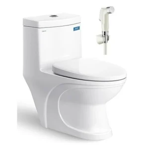 Bồn Cầu Viglacera V39 Nắp Êm V37 + Vòi Xịt VG826