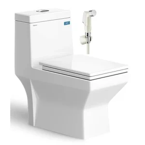 Bồn Cầu Một Khối Viglacera V42 Nắp Êm + Vòi Xịt VG826