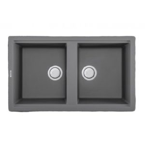 Chậu Đá Rửa Chén Malloca TITANIUM K-45073 Xám Đen