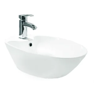 Chậu Rửa Mặt Lavabo Viglacera V52 Đặt Bàn Đá