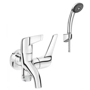 Vòi Sen Lạnh Inax BFV-17-4C (BFV174C) Tay Sen Mạ