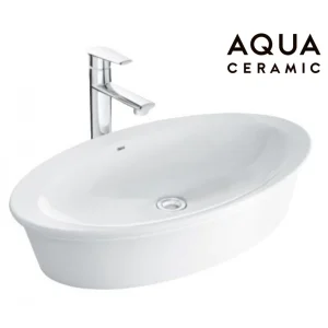 Chậu Rửa Lavabo Inax AL-300V (AL300V) Đặt Bàn Aqua Ceramic