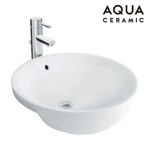 Chậu Rửa Mặt Lavabo Inax AL-333V (AL333V) Bán Âm AquaCeramic