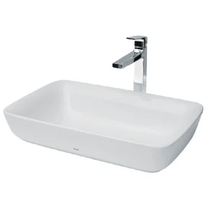 Chậu Rửa Lavabo TOTO PJS06WE#MW Đặt Bàn Trắng Mờ