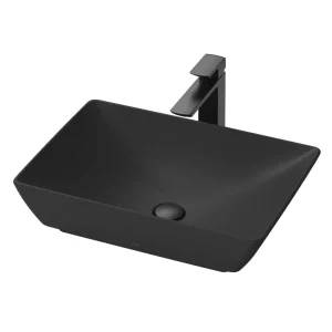 Chậu Lavabo TOTO LT1735#MBL Đặt Bàn Màu Đen Mờ 550x380 mm