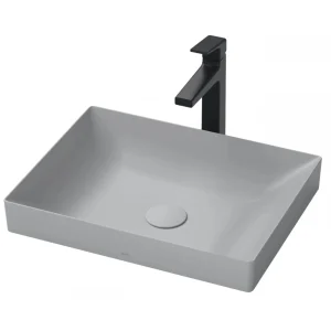 Chậu Rửa Mặt Lavabo TOTO LT4715G19#MGR Đặt Bàn Màu Xám Mờ 500x380 mm