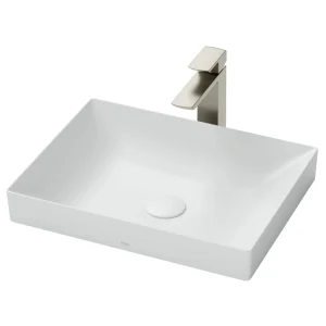 Chậu Rửa Mặt Lavabo TOTO LT4715G19#MW Đặt Bàn Màu Trắng Mờ 500x380 mm