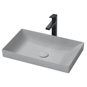 Chậu Rửa Mặt Lavabo TOTO LT4716G17#MGR Đặt Bàn Màu Xám Mờ 600x380 mm