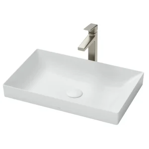 Chậu Rửa Mặt Lavabo TOTO LT4716G17#MW Đặt Bàn Màu Trắng Mờ 600x380 mm