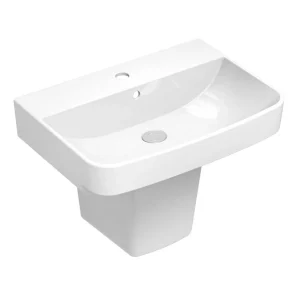 Chậu Rửa Lavabo Viglacera CD58 (V58) Fansipan Chân Ngắn