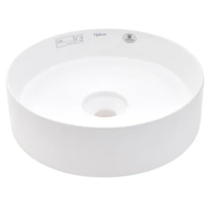 Chậu Rửa Lavabo Viglacera CM02 Đặt Bàn Tròn