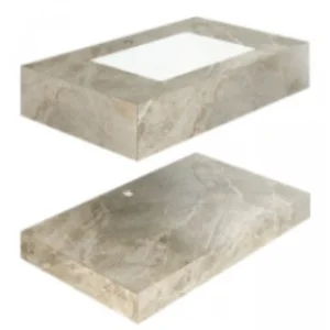 Lavabo Viglacera US8 - 9GP05 Đặt Bàn Đá 2 Tầng