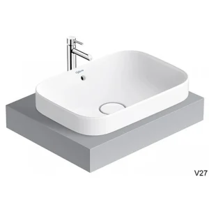 Chậu Rửa Lavabo Viglacera V27 Đặt Bàn