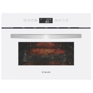 Lò Vi Sóng Malloca MW35-IX03 Âm Tủ Kính Trắng 35L
