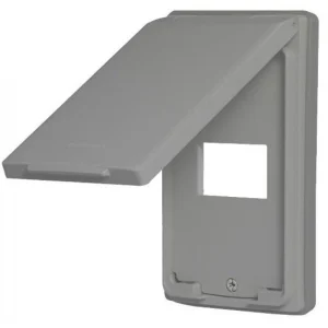 Mặt Công Tắc Panasonic WEG7901HK-VN Dòng Wide 1 Thiết Bị Có Nắp Che Màu Xám