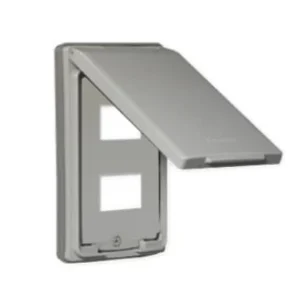 Mặt Công Tắc Panasonic WEG7902 Dòng Wide 2 Thiết Bị Có Nắp Che