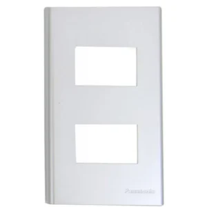 Mặt Công Tắc Panasonic WEV68020MW Dòng Wide 2 Thiết Bị