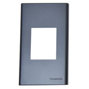Mặt Công Tắc Panasonic WEV680290MB Dòng Wide Ổ 3 Chấu