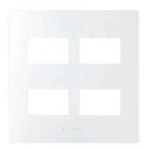 Mặt Công Tắc Panasonic WEV68040MW Dòng Wide 4 Thiết Bị