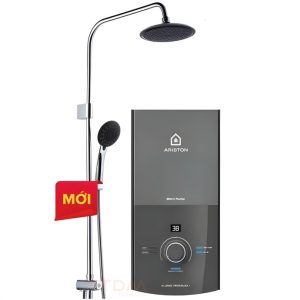 Máy Nước Nóng Ariston Aures Premium+ 4.5P RS Sen Cây Trực Tiếp Có Bơm