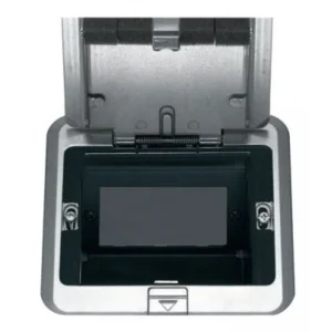 Ổ Cắm Âm Sàn Panasonic DUF1200LTK-1 Loại Lắp 3 Thiết Bị Có Đế Âm