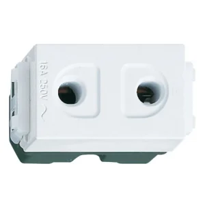 Ổ Cắm Đơn Panasonic WEG1090SW Dòng Wide Phích Cắm Tròn