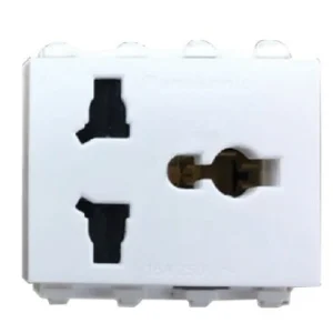 Ổ Cắm Đa Năng Panasonic WEI1171SW-VN Dòng Wide Có Màn Che