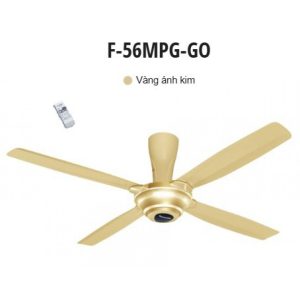 Quạt Panasonic F-56MPG-GO Gắn Trần 4 Cánh Màu Vàng Ánh Kim