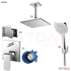 Sen Tắm Âm Tường TOTO TBG02304BA TBW08001A TBW02005A TBW08010A