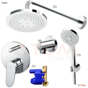 Sen Tắm TOTO TBS04304B TBW01008A TBW01003A Âm Tường