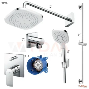 Sen Tắm TOTO TBG04304BA TBW02003A TBW02005A TBW01015B Âm Tường