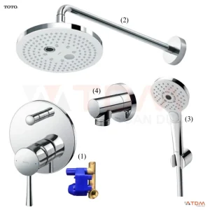 Sen Tắm TOTO TBS02304B/TBW01004A/TBW01010A Âm Tường