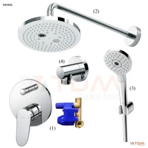 Sen Tắm TOTO TBS04304B/TBW01004A/TBW01010V Âm Tường