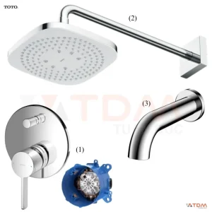 Sen Tắm TOTO TBW01003A/TBG11304VA/TBG11001B Âm Tường