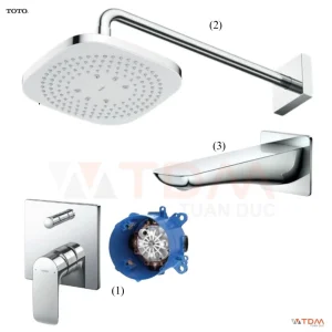 Sen Tắm TOTO TBW02003A/TBG04304B/TBG02001B Âm Tường