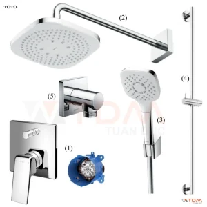 Sen Tắm TOTO TBW02003A TBG10304VA TBW02005A TBW01015B TBW02013B Âm Tường
