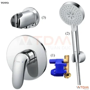 Sen Tắm TOTO TBS03303B TBW07009A TBW07021A Âm Tường 1 Đường Nước
