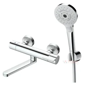 Vòi Sen Nhiệt Độ Nhật TOTO TBV03427V/TBW01035V Tay Sen Mist Spa 3 Chế Độ Xả Bồn