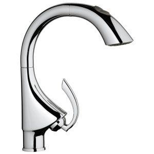 Vòi Bếp Grohe K4 33782000 Dây Rút Nóng Lạnh