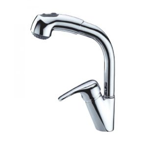 Vòi Rửa Chén Bát Malloca K140 Dây Rút Nóng Lạnh