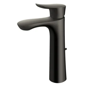 Vòi Lavabo TOTO TLG01304B#MBL Nóng Lạnh Cổ Cao Màu Đen Mờ