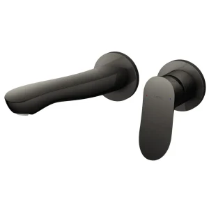 Vòi Lavabo TOTO TLG01311BB#MBL Nóng Lạnh Gắn Tường Màu Đen Mờ