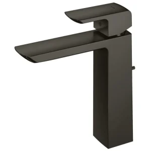 Vòi Lavabo TOTO TLG02304B#MBL Nóng Lạnh Thân Vừa Màu Đen Mờ