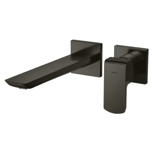 Vòi Lavabo TOTO TLG02311BB#MBL Nóng Lạnh Gắn Tường Màu Đen Mờ