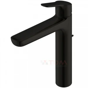 Vòi Lavabo TOTO TLG03304B#MBL Nóng Lạnh Cổ Cao Màu Đen Mờ